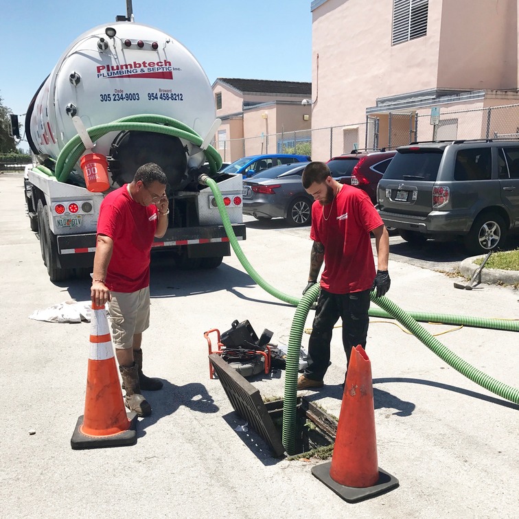 Sewer Line Work