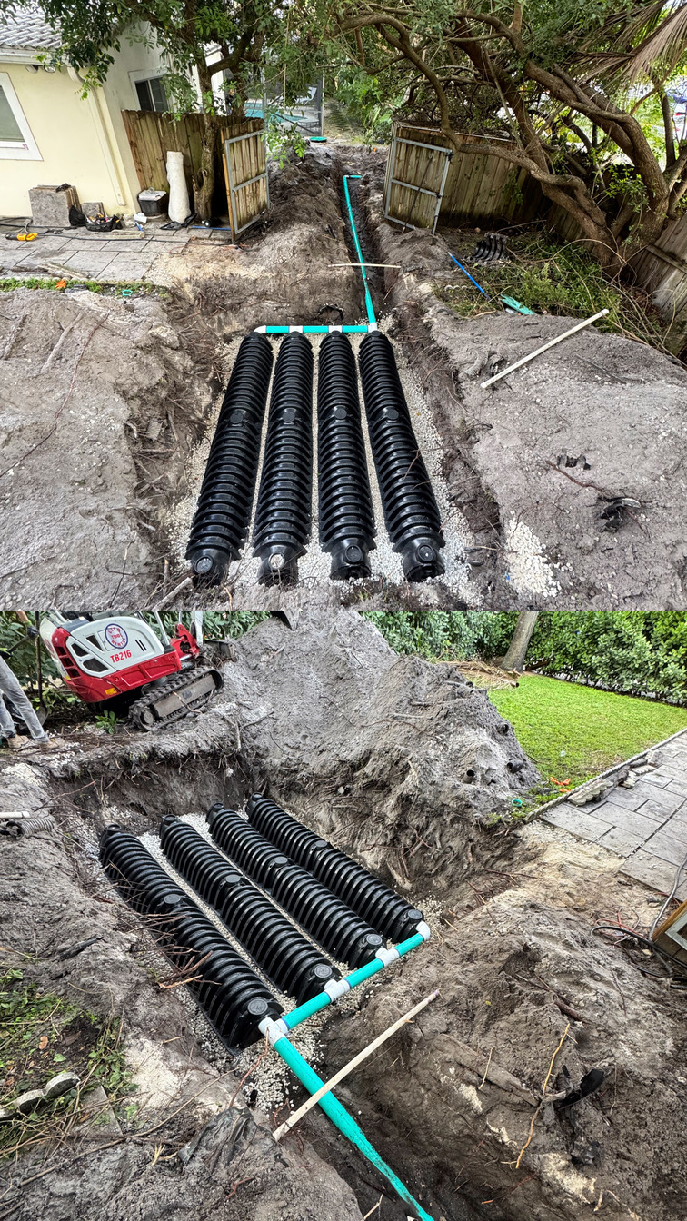 Sewer Line Work