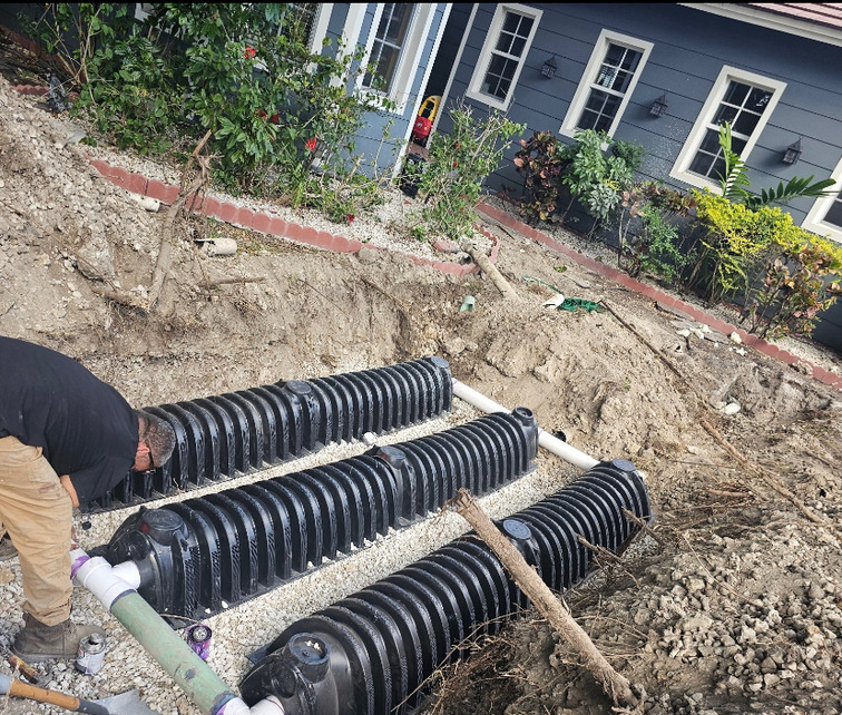 Sewer Line Work